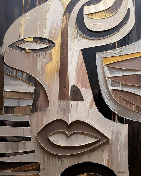 DM-African mask002  Print