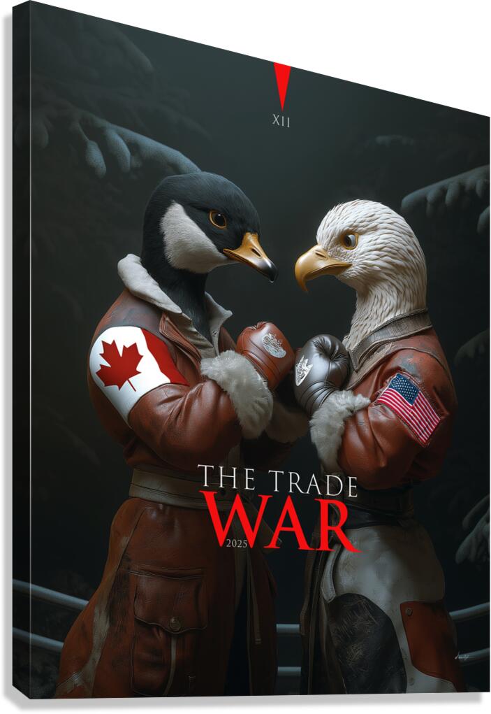 DM-The trade war  Canvas Print